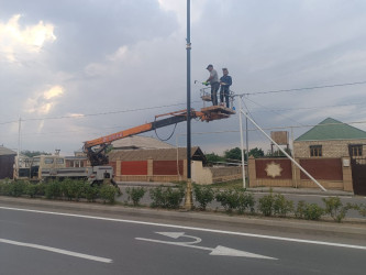 Goranboyda aparılan genişmiqyaslı abadlıq və yenidənqurma işləri rayonumuzun simasını daha da gözəlləşdirir