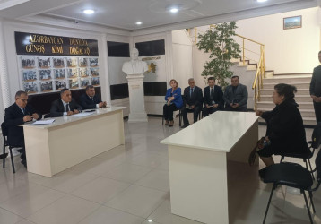 Goranboy rayon İcra Hakimiyyətində İcra Başçısı vətəndaşların müraciətlərini dinlədi