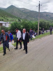 Goranboy rayonununda  təmizlik, abadlıq aksiyası həyata keçirildi.