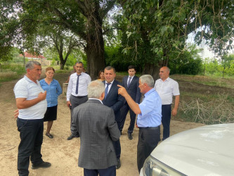 Xınalı kəndindən  vətəndaş müraciətləri yerində  araşdırıldı.