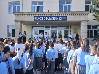 Goranboy rayonunun ümümtəhsil məktəblərində, “15 sentyabr-Bilik Günü” ilə bağlı tədbirlər keçirildi