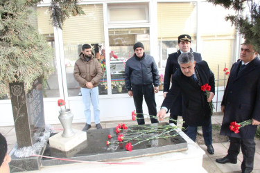 Goranboyda 20 yanvar faciəsinin 35-ci ildönümü ilə bağlı Muzdurlar kəndində şəhidlərimizin məzarları ziyarət olundu.