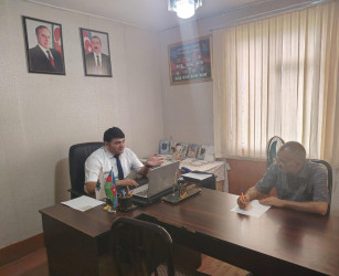 Goranboyda vətəndaş qəbulları davam edir
