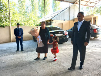 Goranboyda Şəhid Milli Qəhrəman Niyazi Aslanovun həyat yoldaşı Rübabə İsmayılovanın 65 illik yubileyi qeyd olundu