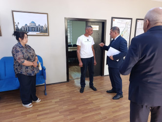Goranboyda vətəndaş qəbulları davam edir