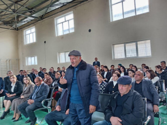 Quşçular kəndində səyyar qəbul keçirildi