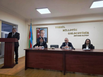 Goranboyda inzibati ərazi dairəsi üzrə nümayəndəliklərdə hesabat iclasları keçirildi