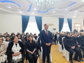 Qızılhacılı qəsəbəsində səyyar qəbul keçirildi