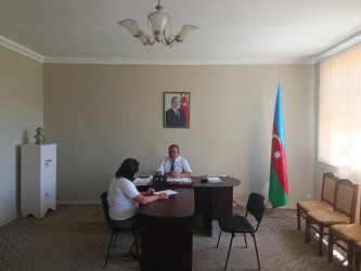 Goranboyda vətəndaş qəbulları davam edir