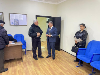Goranboyda vətəndaşların müraciətlərinə xüsusi diqqət yetirilir