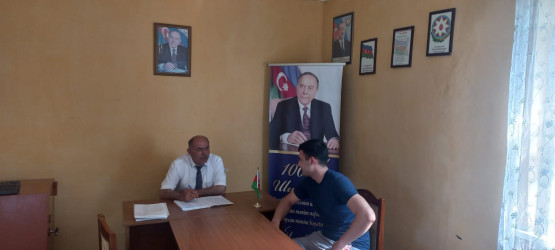 Goranboyda vətəndaşların müraciətlərinə xüsusi diqqət yetirilir