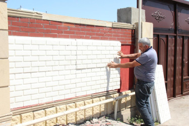 Goranboyda genişmiqyaslı abadlıq və yenidənqurma işləri davam etdirilir