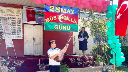 Goranboyda “28 May–Müstəqillik Gününə” həsr olunmuş “Müstəqilliyimiz Əbədidir!” adlı tədbirlər keçirildi