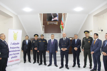Goranboy rayonunda Prokurorluq işçilərinin Peşə bayramı qeyd edildi