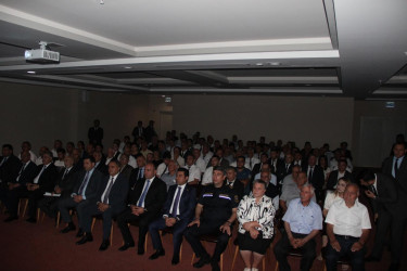 Goranboyda “Qərbi Azərbaycan irsi” kitabının təqdimatı oldu