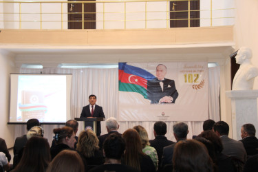 Goranboyda, “Konstitusiya və Suverenlik ili“ çərçivəsində, “Milli mədəniyyətimiz Ulu Öndər Heydər Əliyev ideyalarından güc alır“ mövzusunda tədbir keçirildi