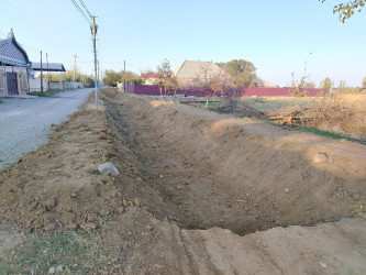 Goranboyda əkin sahələrinin suvarılması təminatının yaxşılaşdırlması istiqamətində əməli tədbirlər davam etdirilir