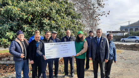 Rəhimli kəndində torpaq mülkiyyətçisinə Aqrar Sığorta tərəfindən 13791 manat sığorta haqqı ödənildi