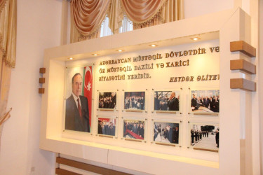 Goranboyda Ümummilli Lider Heydər Əliyevin anım günü ilə bağlı, Heydər Əliyev Mərkəzinə ekskursiya  təşkil edildi
