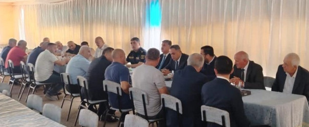 İcra Başçısı 1-ci Qarabağ müharibəsi əlilinin  yas mərasimində iştirak etdi