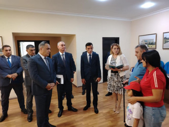 Goranboy rayon İcra Hakimiyyətində vətəndaşların müraciətləri dinlənildi