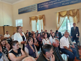 Aşağı Ağcakənddə səyyar qəbul keçirildi
