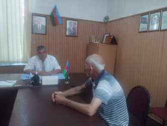 Goranboyda vətəndaş qəbulları davam edir