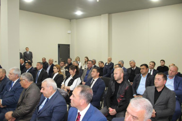 Goranboyda  “Sahibkarlar günü” ilə bağlı tədbir keçirildi