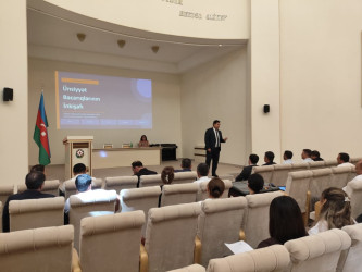 Goranboyda “Ünsiyyət bacarıqlarının inkişafı" mövzusunda təlim keçirildi