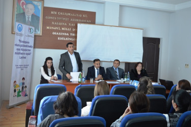 Goranboyda “Psixoloqların rolunu gücləndirməklə uşaq hüquqlarının müdafiəsinin təşkili” layihəsi əsasında seminar keçirildi.