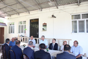 Goranboyda qəzalı körpünün mövcud vəziyyətinə yerində baxış keçirildi