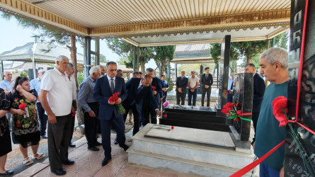 Goranboy rayon Xanqərvənd kənd qəbirstanlığında şəhidlərimizin məzarları ziyarət olundu