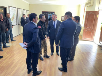 Goranboy rayon İcra Hakimiyyətində vətəndaşlar qəbul edildi, müraciətləri dinlənildi