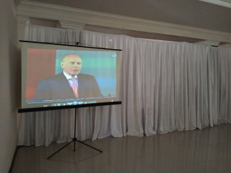 Goranboyda, “Konstitusiya və Suverenlik ili” çərçivəsində “Azərbaycan əlifbası və Azərbaycan dili günü” ilə bağlı tədbir keçirildi.
