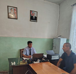 Goranboyda vətəndaş qəbulları davam edir