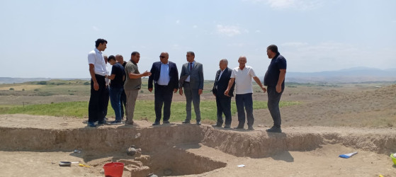 Goranboyda “Şəhərsalma və Memarlıq ili” çərçivəsində arxeoloji qazıntılar davam edir