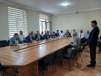 Goranboyda vətəndaş qəbulları davam edir