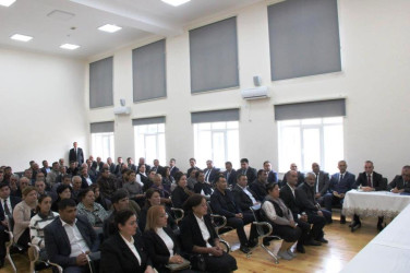 Qaraçinarda səyyar qəbul keçirildi