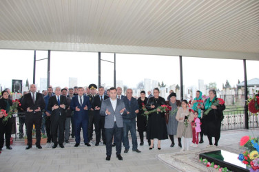 Milli Məclisin deputatı Ağalar Vəliyev Balakürd kənd  Şəhidlər Xiyabanını ziyarət etdi.