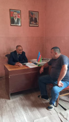 Goranboyda vətəndaş qəbulları davam edir