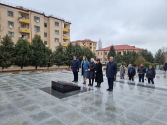 Goranboyda  “Heydər Əliyev: “bu soyqırım bütün bəşəriyyətə qarşı tarixi bir cinayətdir.”    mövzusunda konfrans keçirildi.