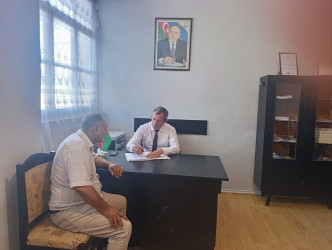 Goranboyda vətəndaş qəbulları davam edir