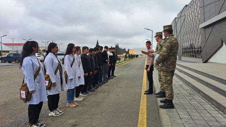 Goranboyda,  "Şahin" hərbi-idman oyunu üzrə rayon birinciliyi keçirildi.