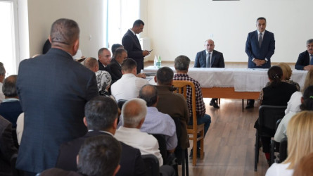 Goranboyda növbəti səyyar qəbul Aşağı Ağcakənd qəsəbəsində keçirildi