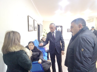 Goranboy rayon İcra Hakimiyyətində vətəndaşların müraciətləri dinlənildi