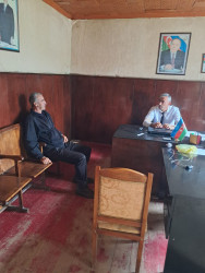 Goranboyda vətəndaş qəbulları davam edir