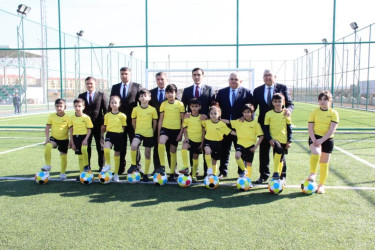 Milli Məclisin deputatları Goranboyda fəaliyyət göstərən futbol klublarının üzvləri ilə görüşdülər.