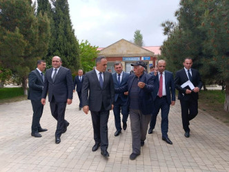 Goranboyda növbəti səyyar qəbul Dəyirmanlar kəndində keçirildi