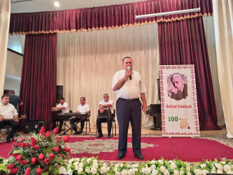 Goranboyda Xalq şairi Bəxtiyar Vahabzadənin 100 illiyi qeyd olundu