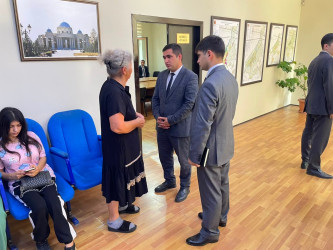 Goranboyda vətəndaş qəbulları davam edir